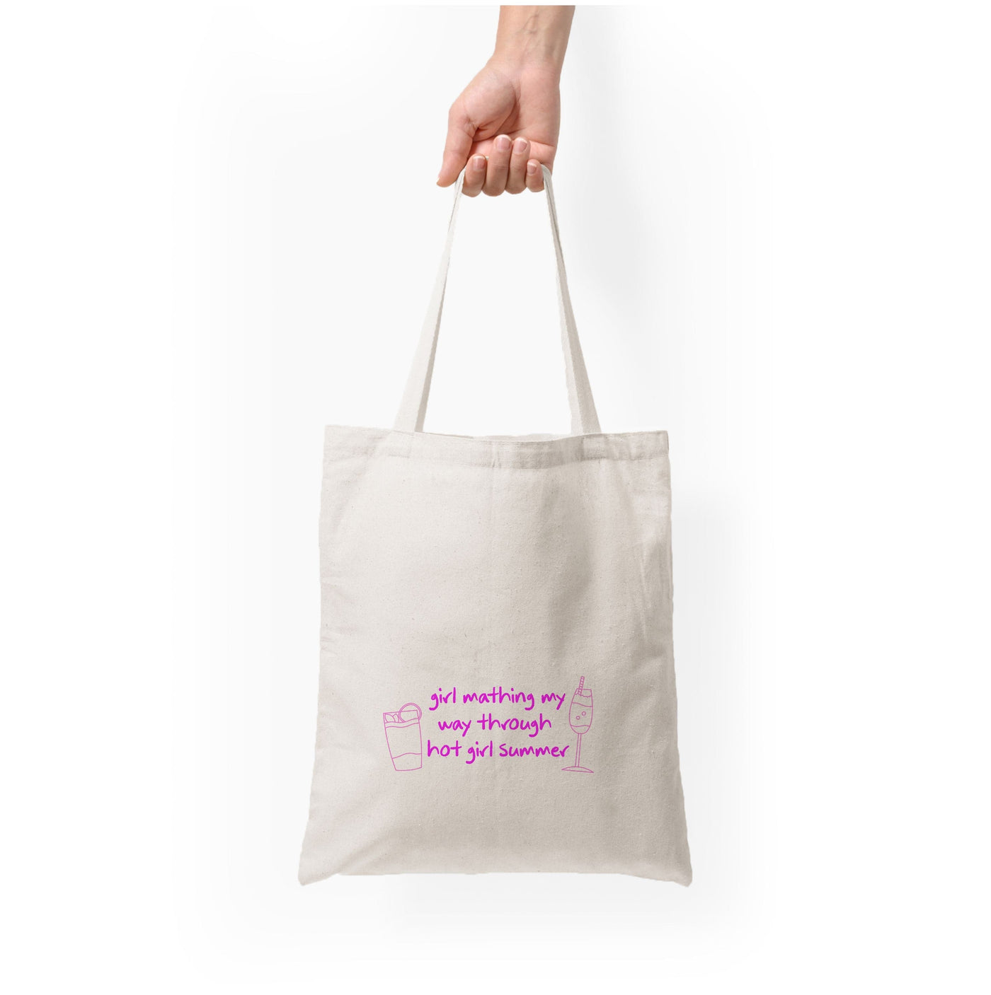 Girl Mathing - Summer Tote Bag