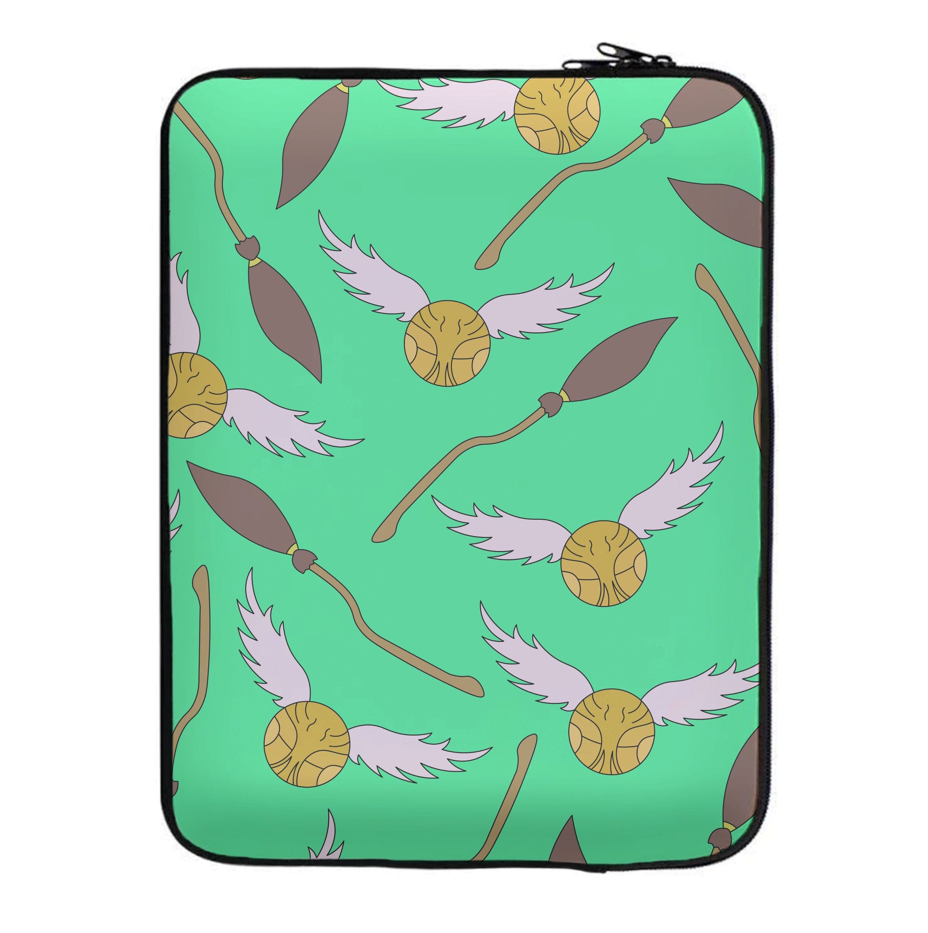 Quidditch Pattern Laptop Sleeve