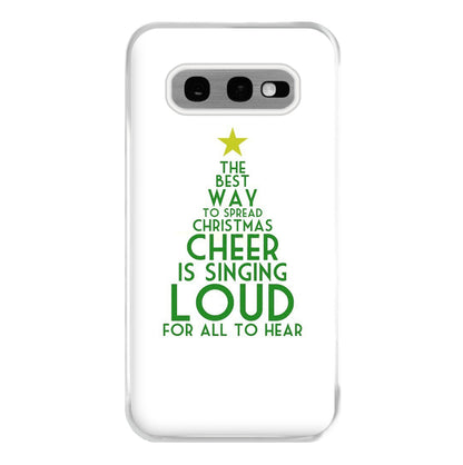 The Best Way To Spread Christmas Cheer - Elf Phone Case