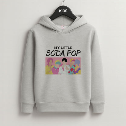 My Little Soda Grey Kids Hoodie