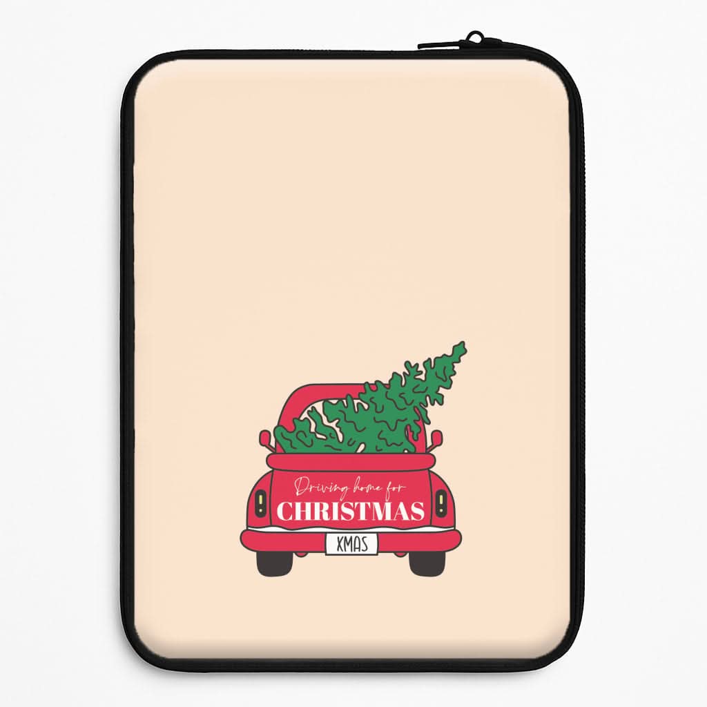 Driving Home For Christmas Truck Laptop Sleeve