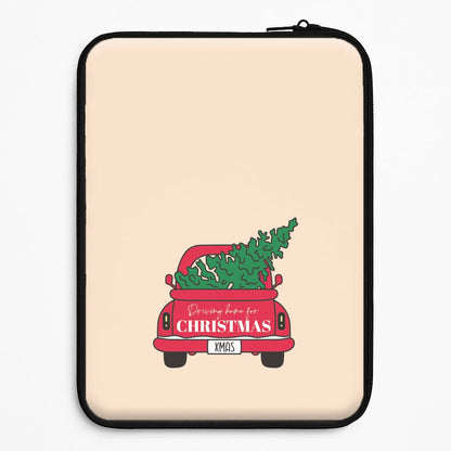 Driving Home For Christmas Truck Universal Laptop Sleeve