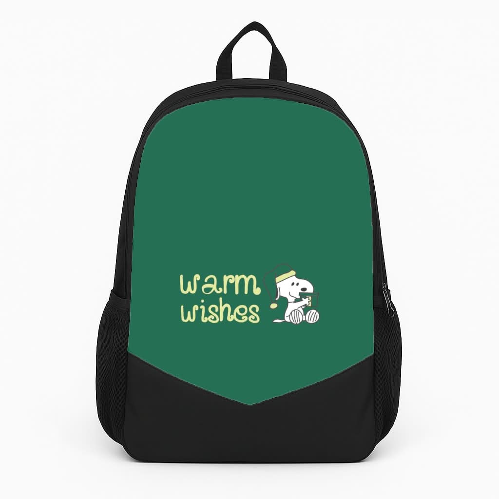 Cartoon Beagle Warm Wishes Backpack
