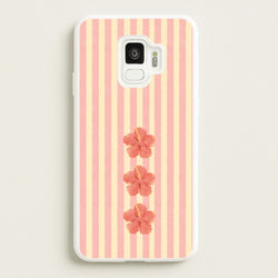 Hibiscus Rays Galaxy S9 Case