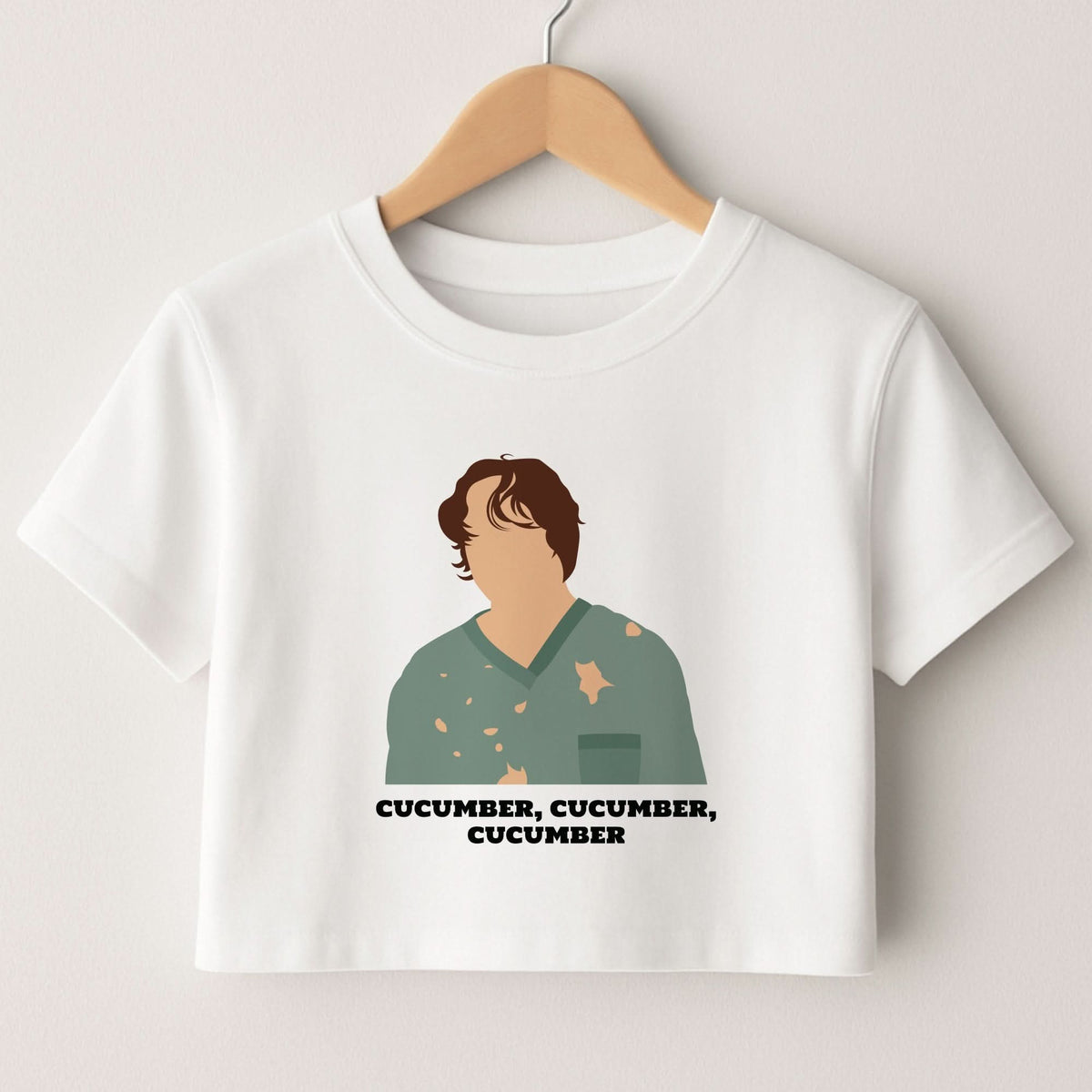 Cucumber, Cucumber, Cucumber Crop top