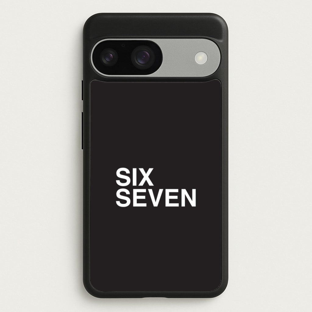 6 7 Black Google Pixel 9 / 9 Pro Case