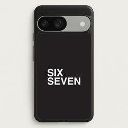 6 7 Black Google Pixel 9 / 9 Pro Case