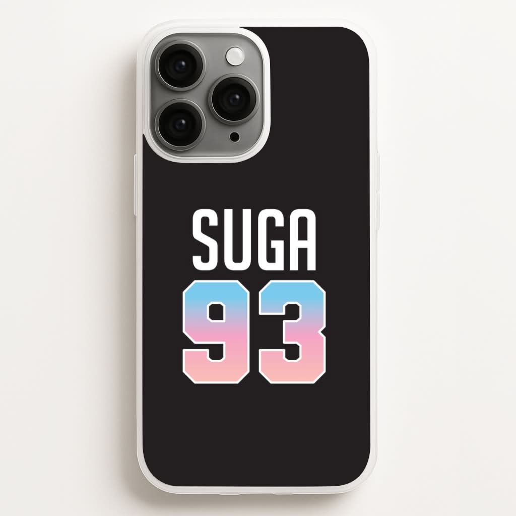 Suga 93 Phone Case for Apple iPhone, Samsung Galaxy, Huawei and Google Pixel