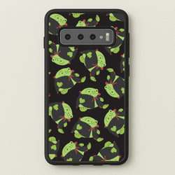 Vampire Frog Pattern  - Halloween Galaxy S10 Case