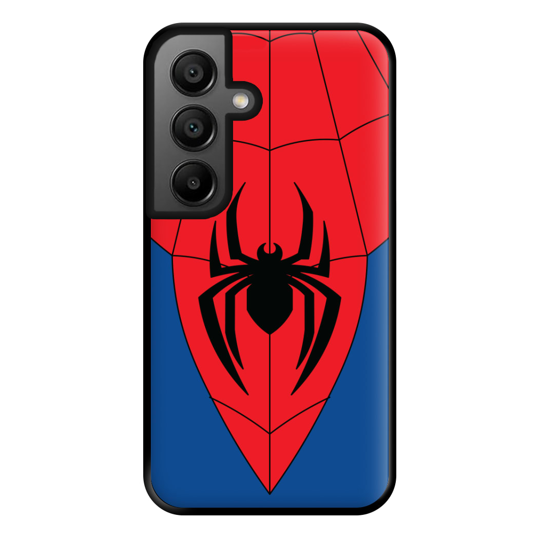 Red And Blue Spider Costume Galaxy A55 Case