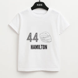 Hamilton Helmet 2026 Kids Unisex T-Shirt