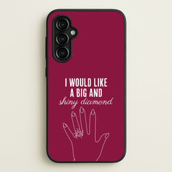 Shiny Diamond Galaxy A54 Case