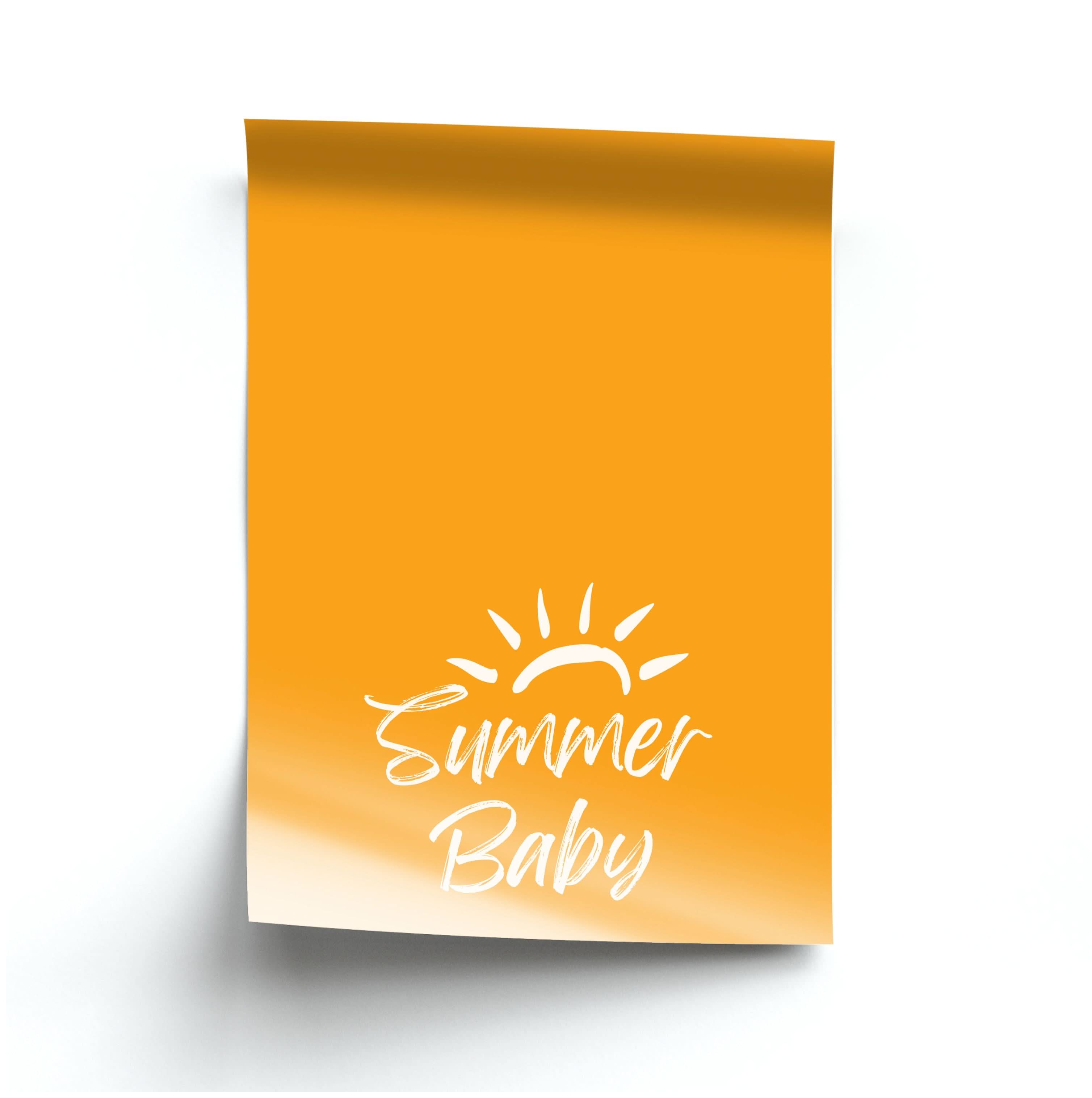 Summer Baby Poster
