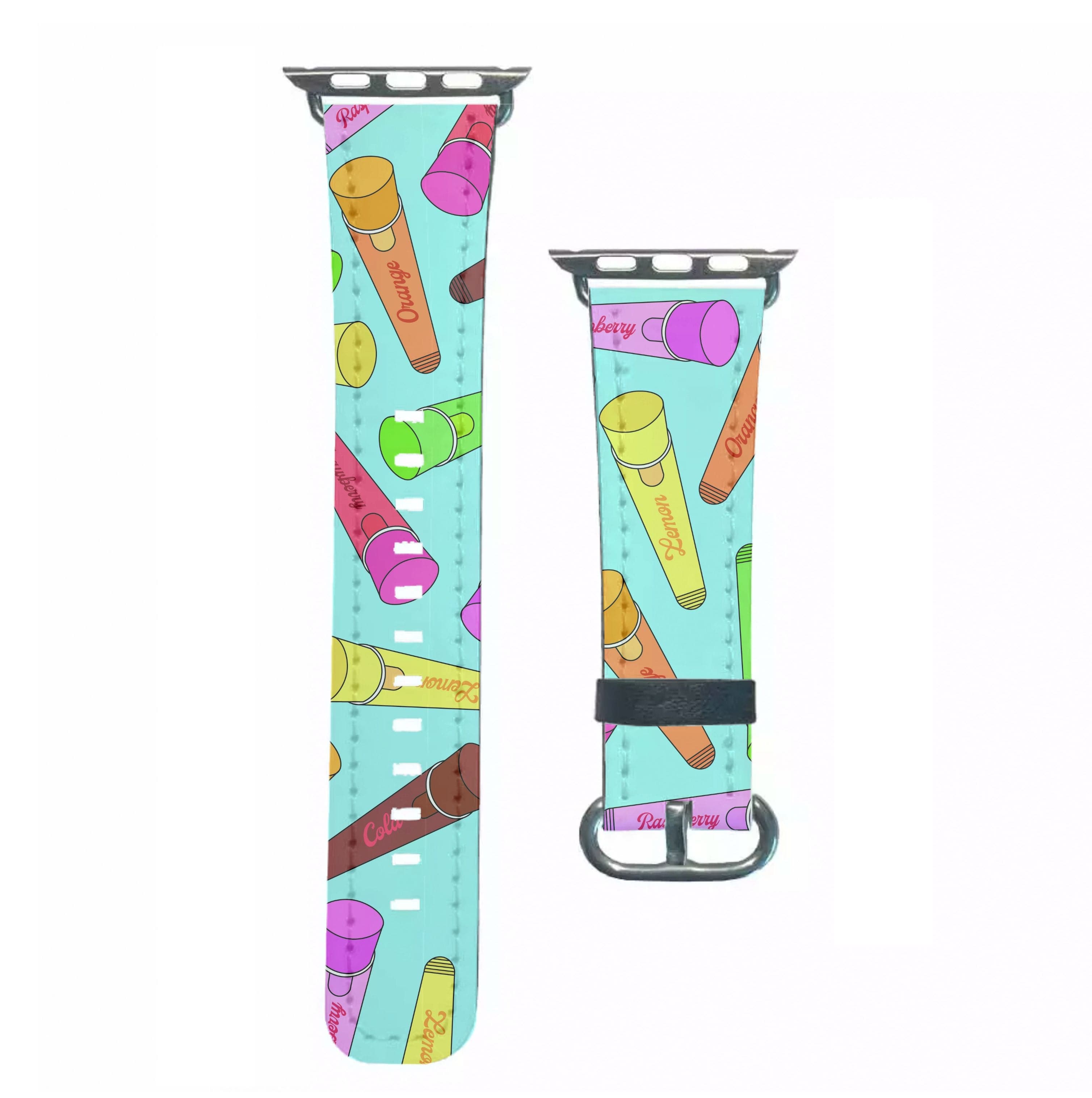 Ice Pop - Ice Cream Patterns Apple Watch Strap