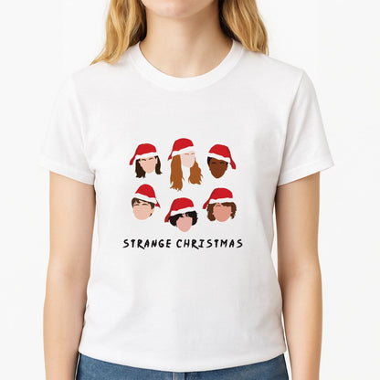 Strange Crew Christmas Womens T-Shirt