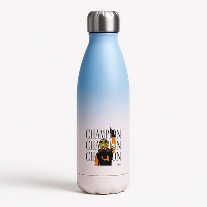 Lando Champion 2025 Blue Water Bottle