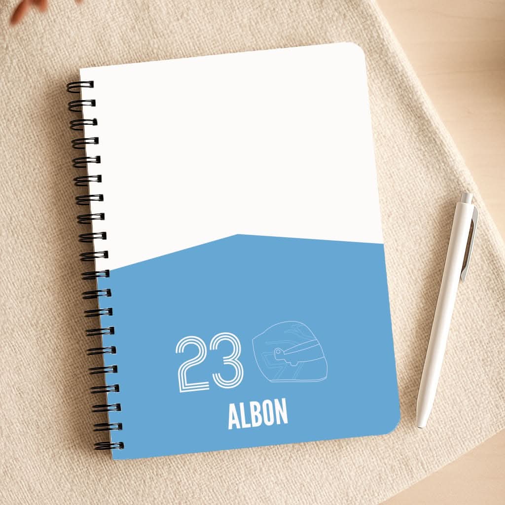 Albon Helmet 2026 Notepad