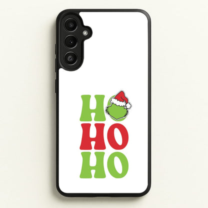 Green Ho Ho Ho Galaxy A36 Case