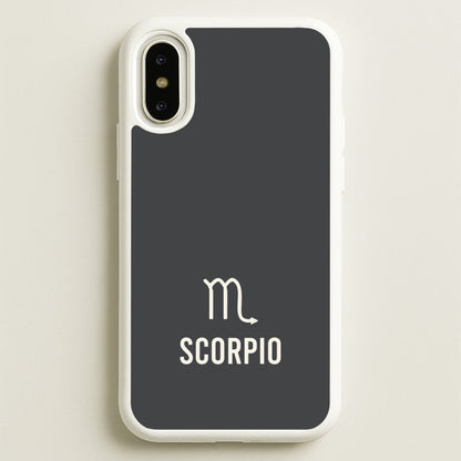 Scorpio Pastel Zodiac iPhone X / XS Case