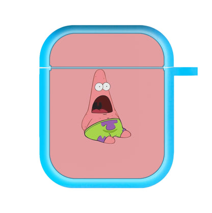 Surprised Patrick AirPods Case