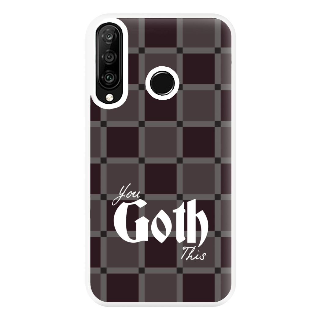 You Goth This Tartan Huawei P30 Lite Case