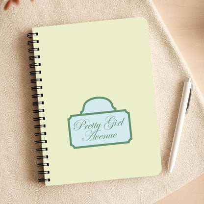 Pretty Girl Avenue Notepad
