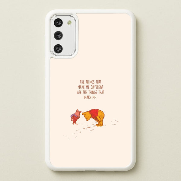The Things That Make Me Different  Galaxy S20FE Case