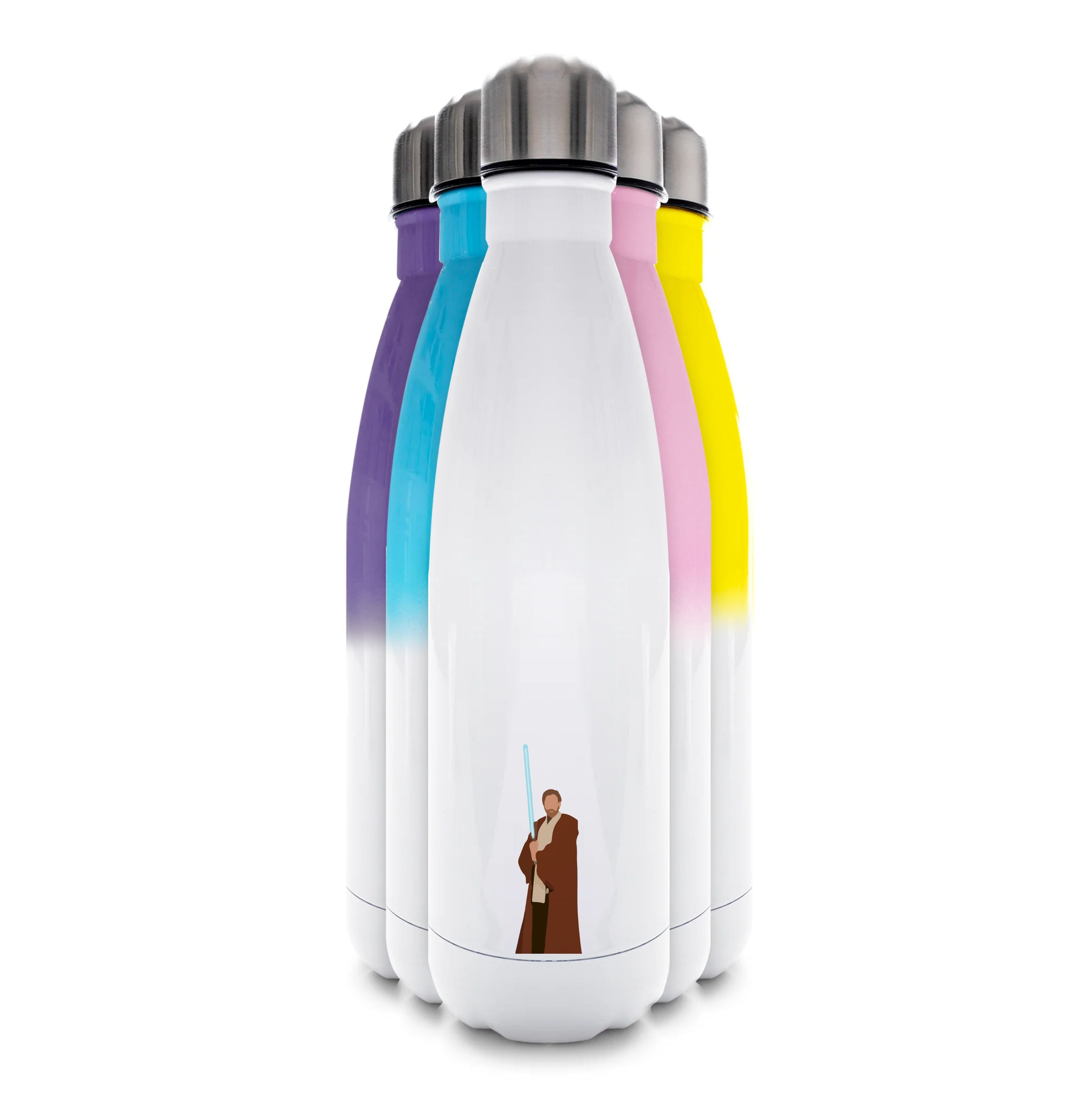 Kenobi Blue Lightsaber Water Bottle