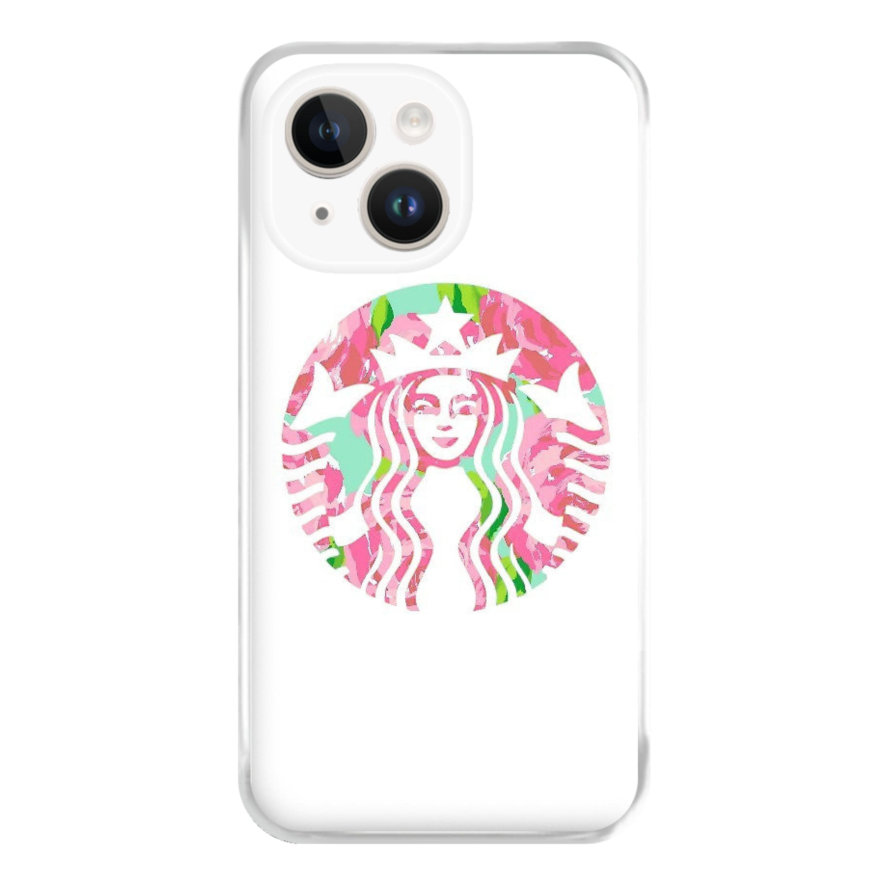 Pink Coffee Logo Phone Case