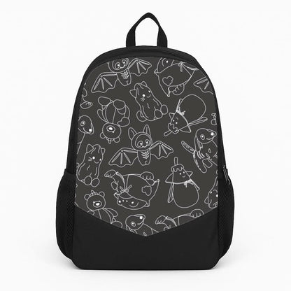 Halloween Plushies Pattern II - Halloween Backpack