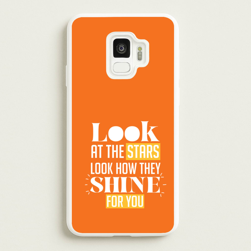 Look At The Stars Galaxy S9 Case
