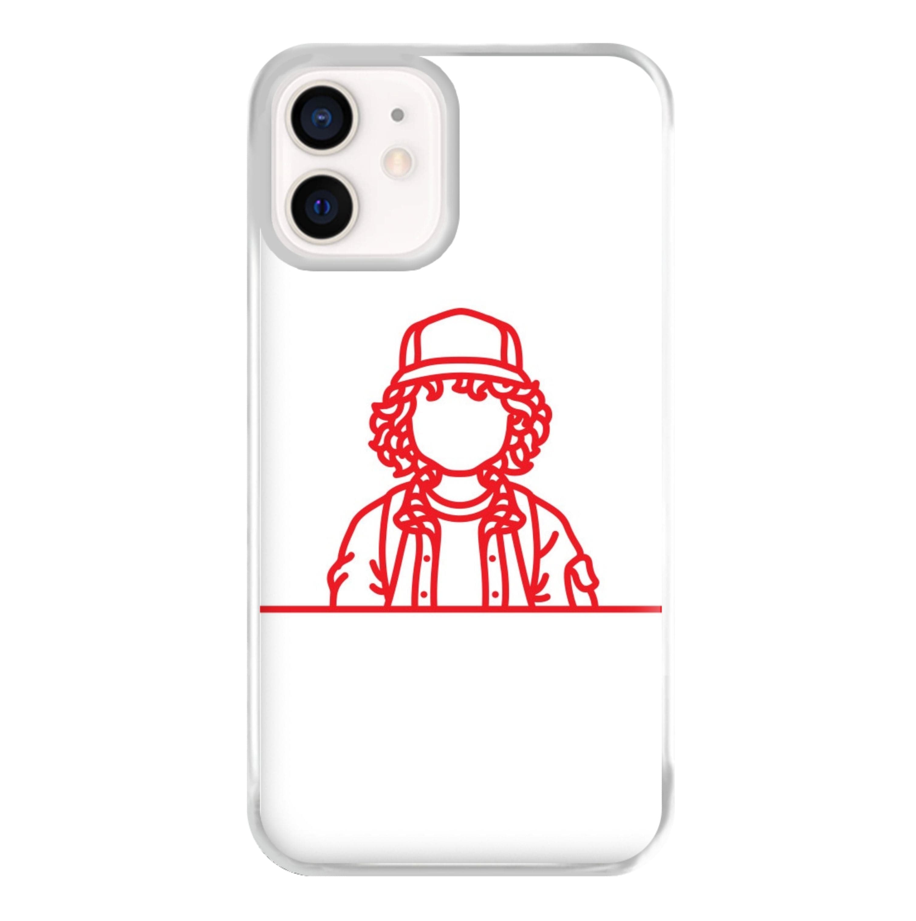 Dustin Outline Phone Case