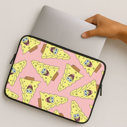 Christmas Tree Cartoon Sponge Pattern MacBook Cover