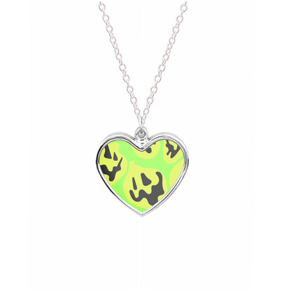 Green Pumpkin Pattern Necklace