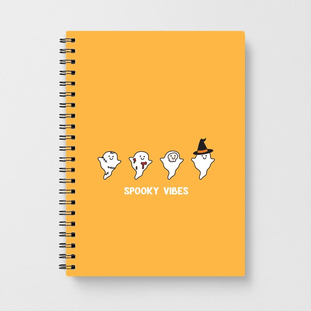 Spooky Vibes Ghosties II Notebook