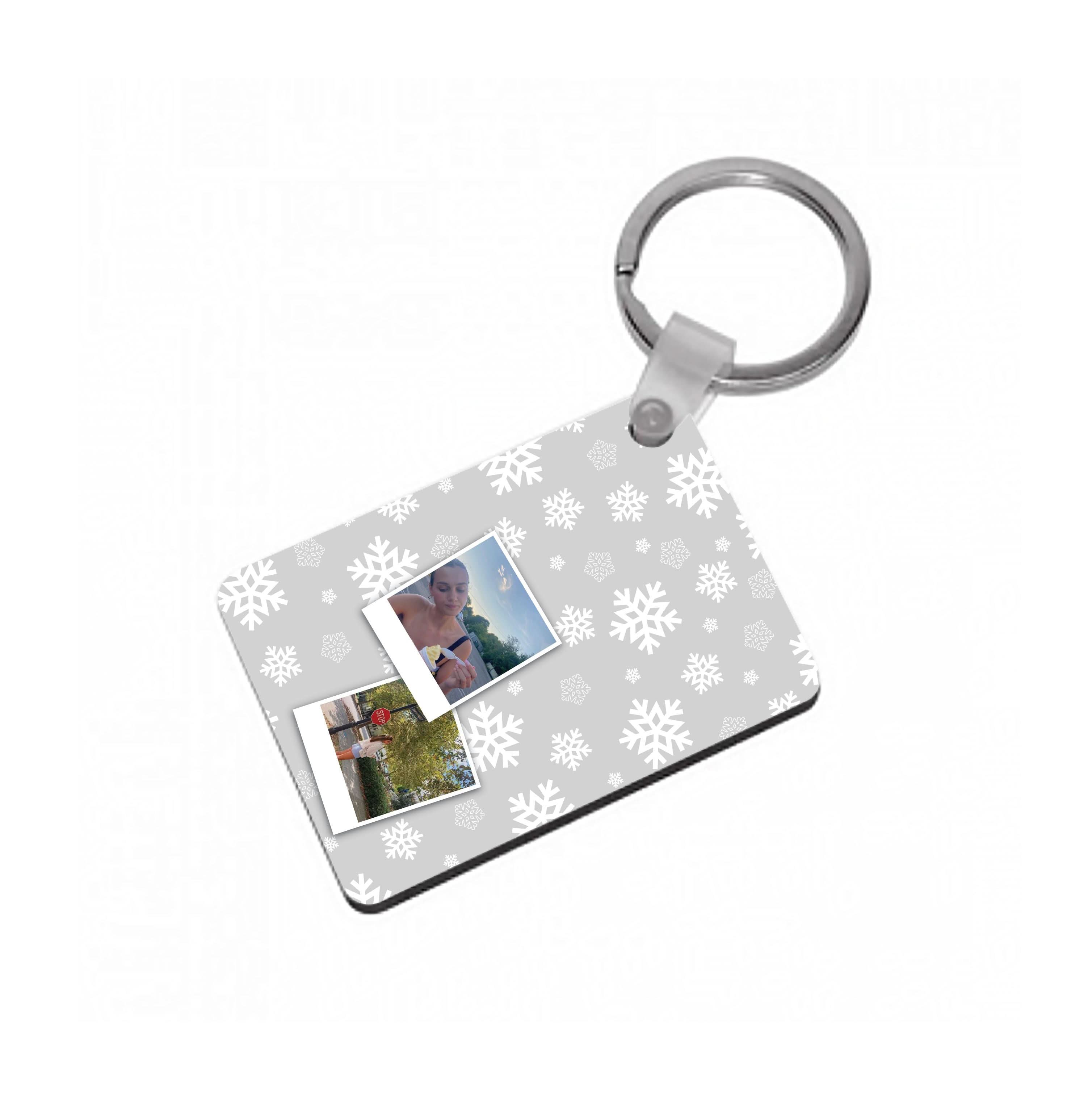 Polaroid Christmas Keyring