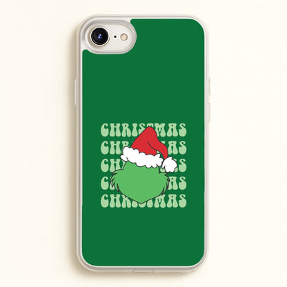 Green Creature Christmas iPhone 6 Plus / 7 Plus / 8 Plus Case