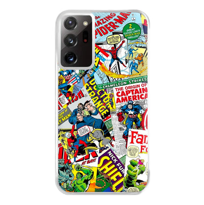 Superhero Comic Comics Pattern Phone Case