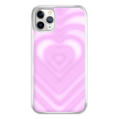 Drippy Love Heart Pink Phone Case