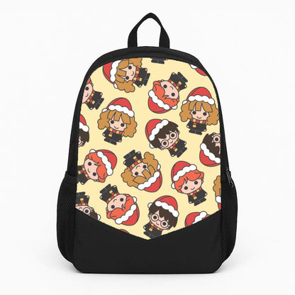 Wizards With Christmas Hats Pattern Backpack