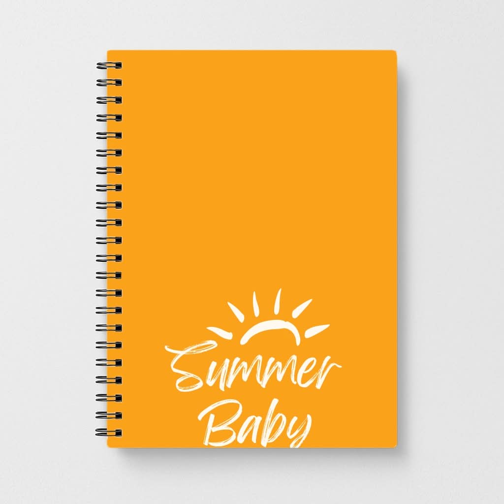 Summer Baby Notebook