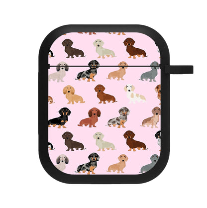 Dachshund Breed Pattern AirPods Case