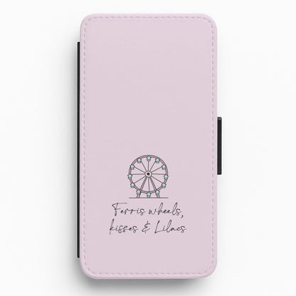 Ferris Wheels, Kisses & Lilacs Flip / Wallet Phone Case