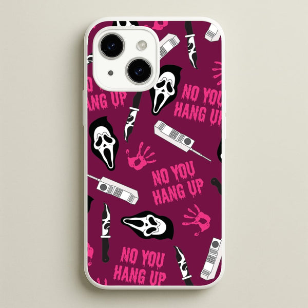 Scary Movie Props Patterm iPhone 14 Case