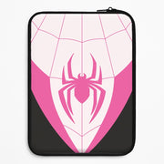 Pink And Black Spider Costume Laptop Sleeve 1