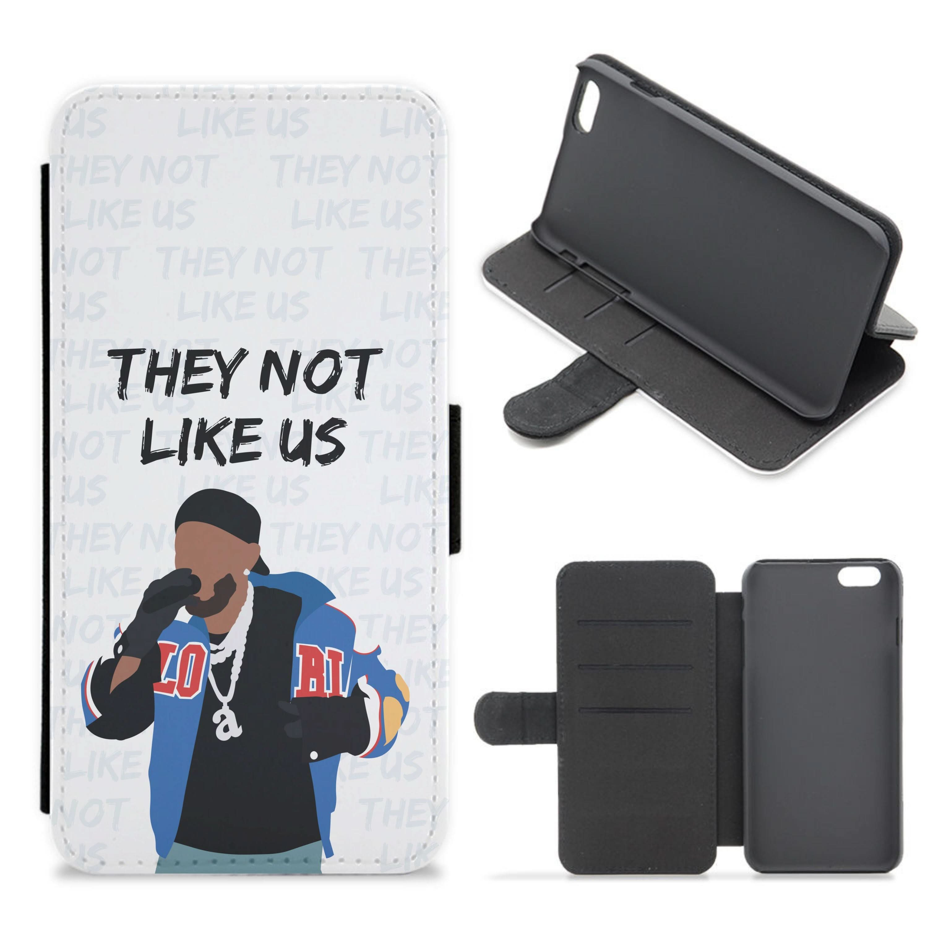 They Not Like Us Flip / Wallet Phone Case