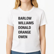 Take Band Members Names T-Shirt 3