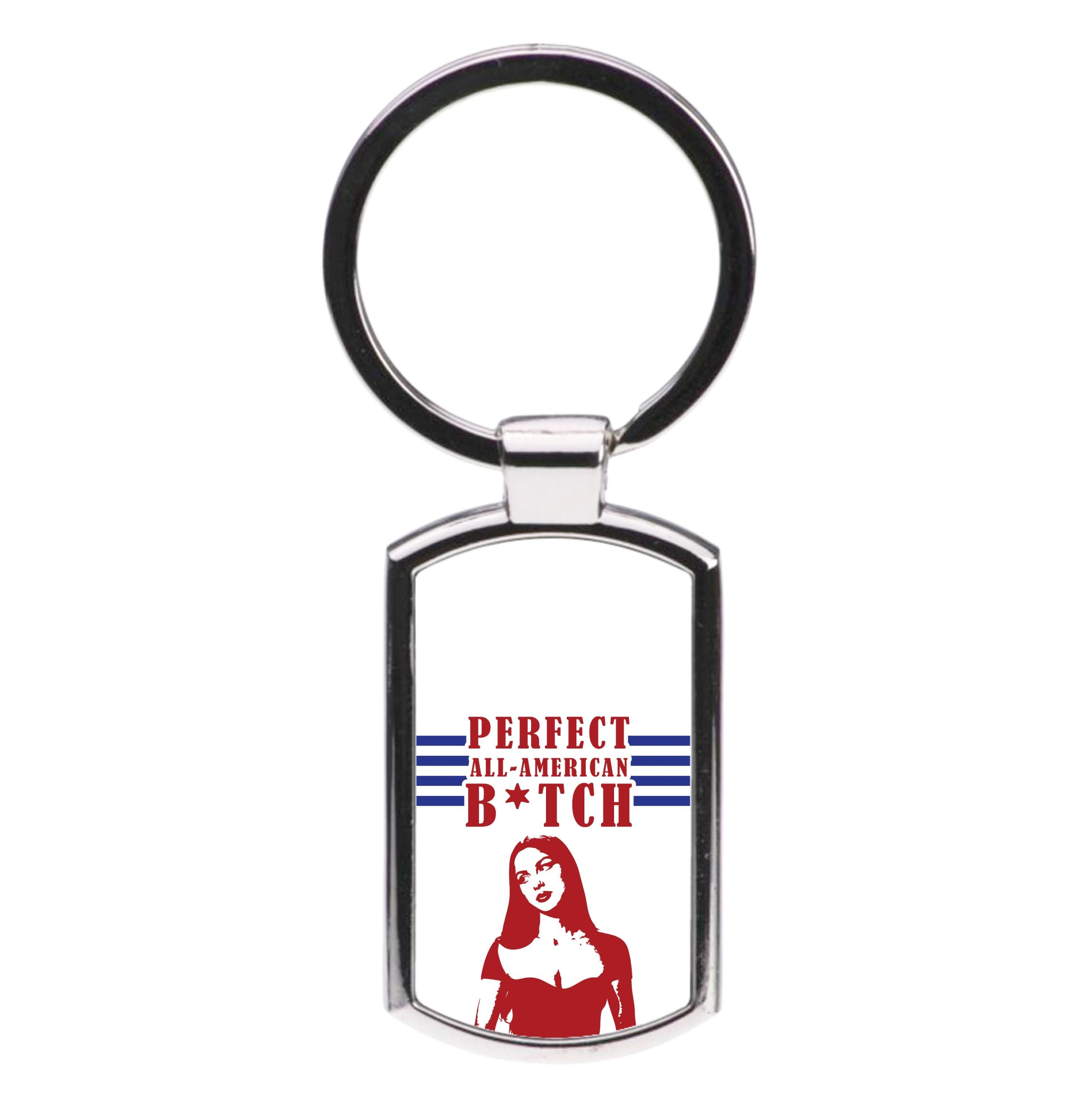 All American Stripes Luxury Keyring