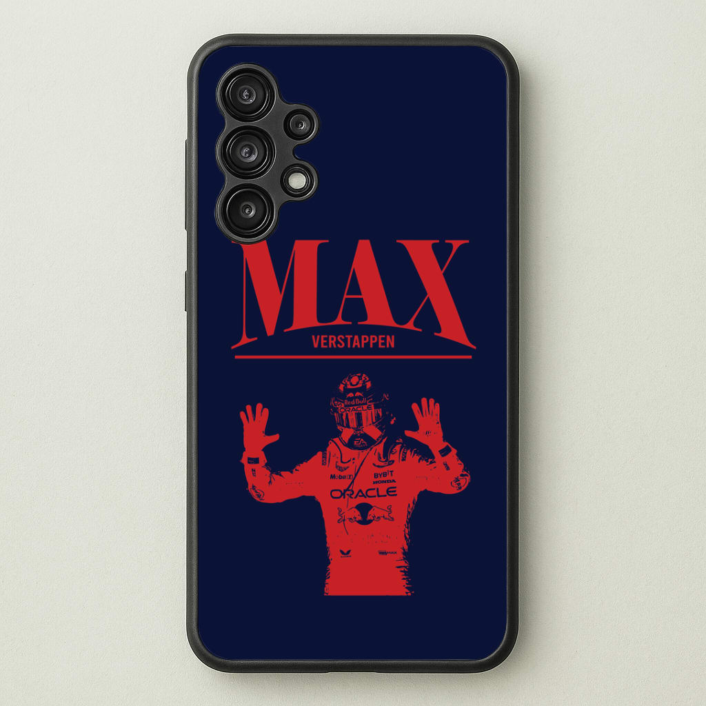 Max Blue And Red Galaxy A13 Case