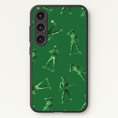 Toy Army Soldier Pattern Galaxy S25 Case